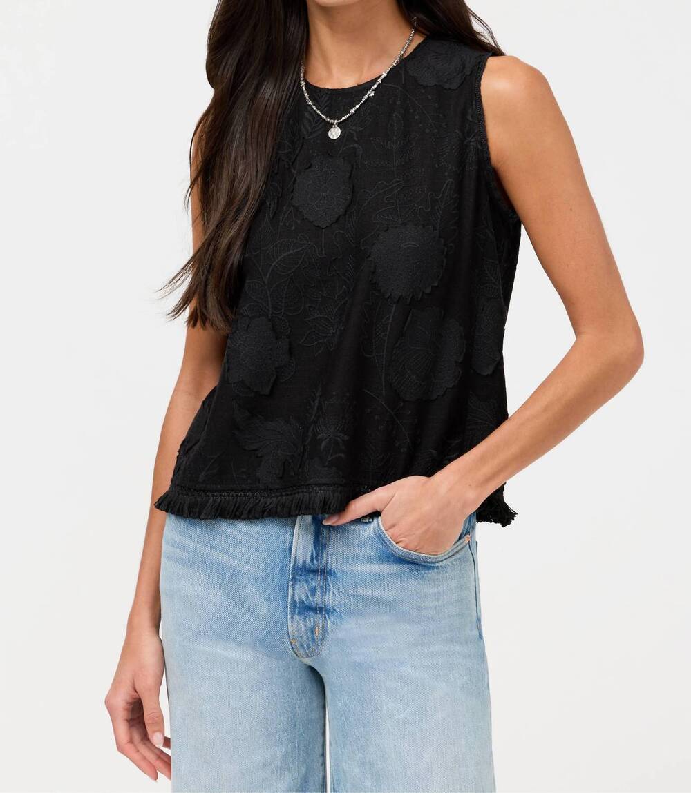NEW JOHNNY WAS tobianne blouse in black